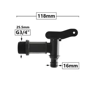 Пластиковый соединитель для садовой воды ZWDZJL