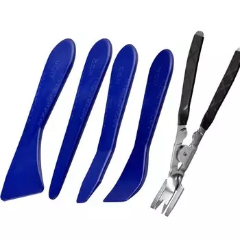 Пластиковый/стальной зажим для автомобильной двери, набор инструментов для снятия отделки салона автомобиля, навигационные лезвия, разборка, пластиковый автомобильный интерьер, морской переход