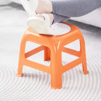 Пластиковый стул для чайных цветов, утолщенный маленький квадратный стул, пластиковый стул для детей, Детский Стул, короткий стул, стул для обуви