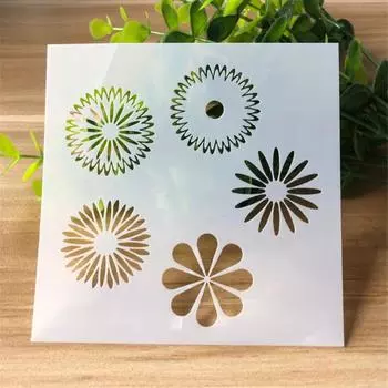 Пластиковый трафарет для рисования