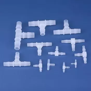 Пластиковый тройник для труб 1,6-14,2 мм