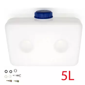 Пластиковый воздушный парковочный отопитель 5 л, топливный бак с 2 отверстиями, бензиновый масляный резервуар для Eberspacher, грузовик, фургон, топливный, бензиновый резервуар