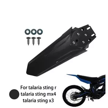 Пластиковый задний брызговик для Talaria Sting MX3 MX4 MX5 Pro X3 Concept 60V Road Legal Electric Bike MX Expert Edition