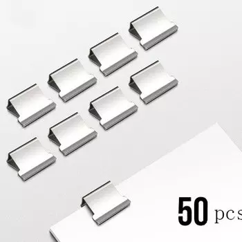 Пластиковый зажим для бумаг ALLTU H0544