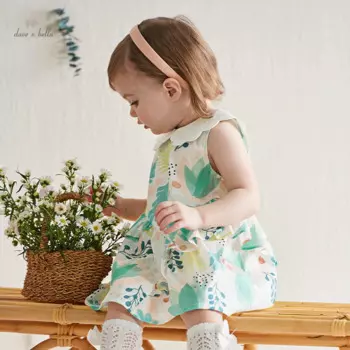 Платье детское летнее без рукавов, DB2240800