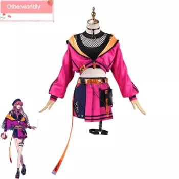 Платье для косплея Анны Фолкнер, костюм для косплея из парадокса в прямом эфире BAE, милая стандартная униформа для Хэллоуина, карнавальный костюм на заказ