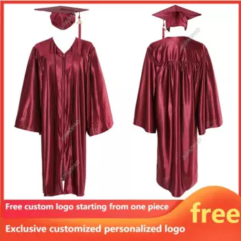 Платье для выпускного вечера для взрослых, платье на молнии с капюшоном, платье для выпускного вечера, платье для колледжа в европейском и американском стиле