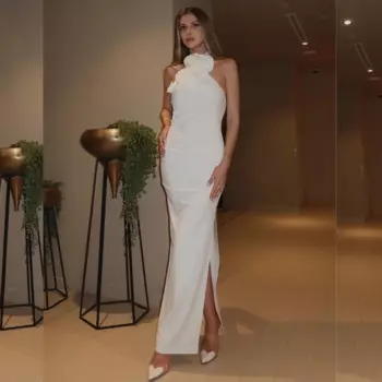 Платье-миди с цветочным принтом, на заказ