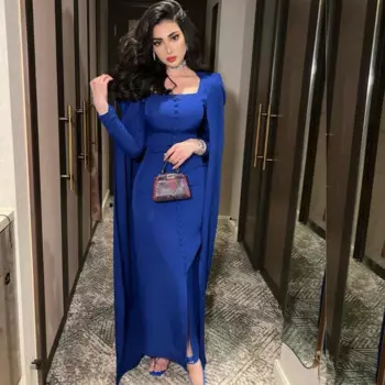 Платье-миди с квадратным вырезом, на пуговицах