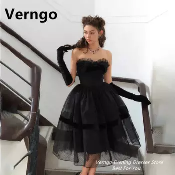 Платье-мини без рукавов, ТРАПЕЦИЕВИДНОЕ, из тюля