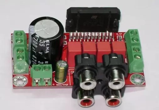 Плата четырехканального усилителя TDA7850/Плата усилителя HiFi 12 В, 50 Вт * 4