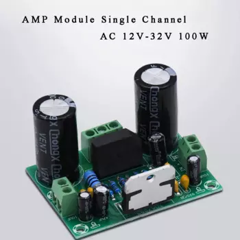 Плата цифрового усилителя TDA7293 для самостоятельной сборки, умная электроника, одноканальный модуль усилителя переменного тока 12-32 В, трансформатор усилителя 100 Вт