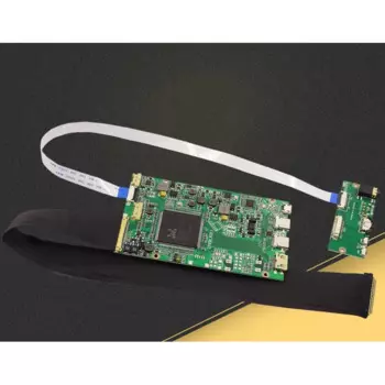 Плата драйвера 4K LCD типа C EDP HDMI-совместимый комплект для NV140XTM-N52 30pin 14 "3840X1100 EDP светодиодный панель контроллера DIY