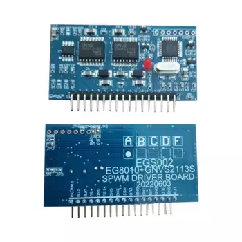 Плата драйвера инвертора немодулированного синусоидального сигнала EGS002, EG8010 + IR2110, модуль драйвера EGS002, модуль крепления