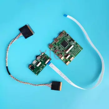 Плата контроллера для ноутбука LTN156AT15 LTN156AT17 LTN156AT19, 1366*768, USB, Micro USB, мини-HDMI, 40-контактный LVDS монитор для ноутбука