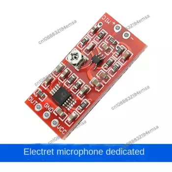 Плата микрофонного усилителя MAX4466 Electret, модуль пикапа с речевым усилителем сжатия SSM2167