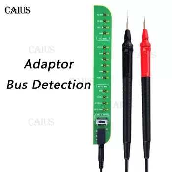 Плата обнаружения автобуса JC JCID V1SE/V1S PRO, двойная функция обнаружения RFFE + IIC, быстрое определение местоположения неисправности