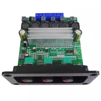 Плата усилителя мощности Bluetooth 5,0 2x70 Вт + 140 Вт, Плата усилителя мощности TPA3156D2, 2,1 канала, автомобильный аудиоусилитель «сделай сам»