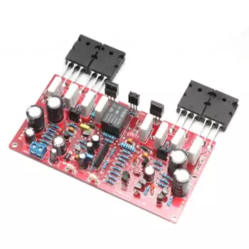 Плата усилителя мощности KYYSLB Mono 300 Вт 4R L28, домашний аудио усилитель мощности 20-20 кГц, усиление напряжения 34 раза
