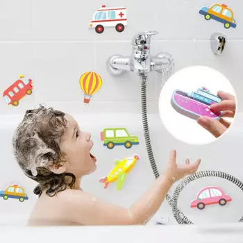 Плавающие игрушки для ванны, водные игрушки, детский автомобиль для купания, красочная плавающая игрушка, автомобиль для бассейна, пляжа, развлечения на день рождения, детский день