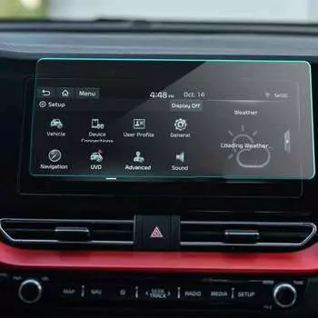 Пленка из закаленного стекла для Kia Niro 2020, 2021, 10,25 дюйма, автомобильная навигация, сенсорный экран, протектор, автомобильные аксессуары для интерьера