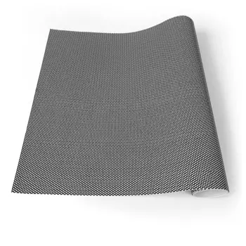 Пленка сетчатая 50*107 см/200 см, одностороннее зрение, ПЕРФОРИРОВАННОЕ черное окно для задсветильник фонаря автомобиля, легальный оттенок