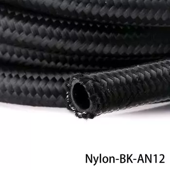 Плетеный маслопровод AN4, AN6, AN8, AN10, нейлоновый топливный шланг для нефти, газа, тормозной шланг для гоночного мотоцикла