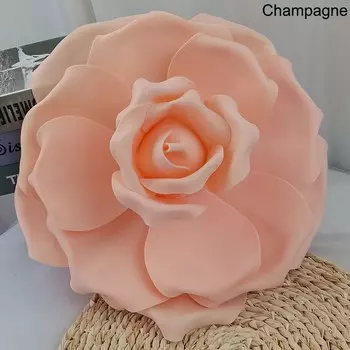 Плоские розы из пенопласта MHONTILY