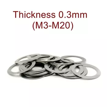 Плоские шайбы из нержавеющей стали RYBZJ M3-M60