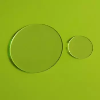 Плоские стеклянные линзы JLLSMCMGGX для LED фонаря