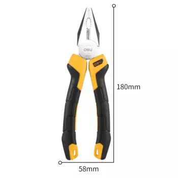 Плоскогубцы Deli 6/7/8 дюймов Cr-V