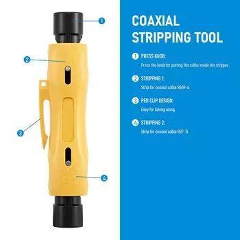 Плоскогубцы для зачистки проводов Seven Floor