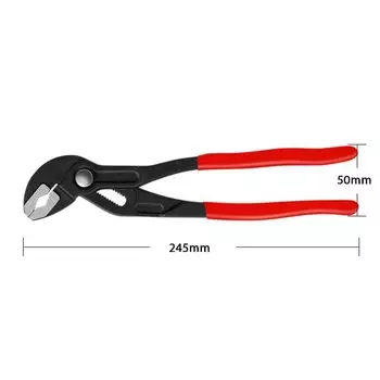 Плоскогубцы HELTC для водяного насоса черные/красные