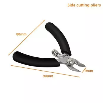 Миниатюрный резак для проводов, диагональные плоскогубцы, мульти-инструменты, маленькие кусачки, электронные изоляционные резиновые плоскогубцы, ручные инструменты, ювелирные изделия «сделай сам»