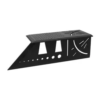 Плотничная линейка с углом 45 градусов и 90 градусов