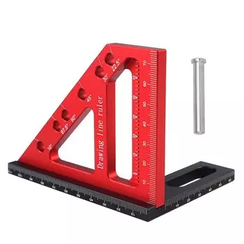 Плотницкая квадратная линейка TOOHR