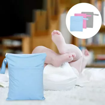 Пляжная водонепроницаемая сумка для подгузников, детская сумка из ТПУ, мембрана, плоская ткань, дорожная влажная сумка