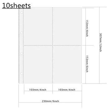 PLRBOK PL1857 Лазерная кожаная папка A4 4 кольца