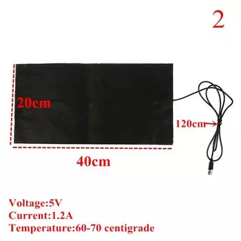 PlumHOME USB теплые прокладки 5V черный