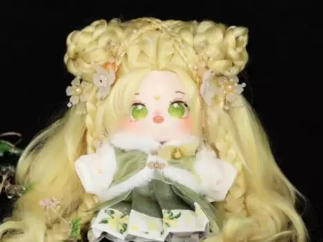 Плюшевая игрушка-Лолита Plushie со светлыми волосами для девочек, игрушка для косплея, оригинальный подарок для детей, 20 см