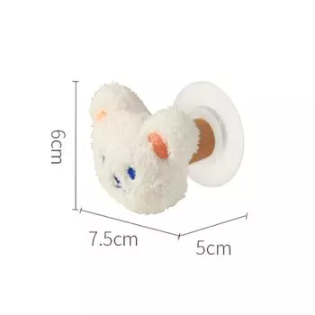 Плюшевый медведь деревянный крючок BOUSSAC