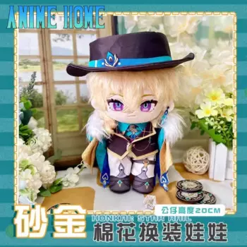 Plushie Honkai: Star Rail авантюрин 20 см кукла смена тела Одежда Костюм шапка игра Косплей Детский подарок YK Cute