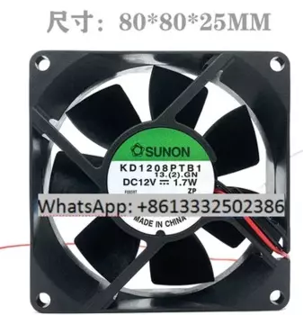 PMD2408PTB1-A DC 24V 4,8 W 3-проводной 80x80x25 мм вентилятор охлаждения сервера