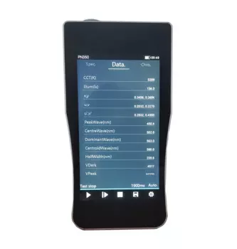 PN350B 380-780 нм ручной анализатор освещенности тестер синего света спектрометр измеритель облучения красных и синих лучей