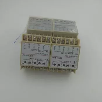 PN5-10DA 5 групп Din Rail SSR Quintuplicate пять входов 3 ~ 32 В постоянного тока выход 24 ~ 380 В переменного тока Однофазное твердотельное реле постоянного тока