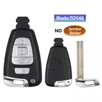 PN:95440-3J600/3J500 оболочка для Hyundai Veracruz 2007 2008 2009 2010 2011 TOY40 4 кнопки умный пульт дистанционного управления для автомобиля