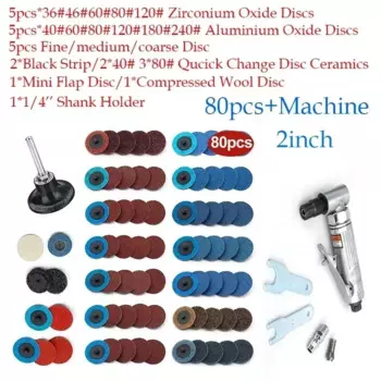 Пневматическая угловая шлифовальная машина 90 градусов