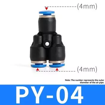 Пневматические быстроразъемные фитинги Liyadu 5/10 шт.