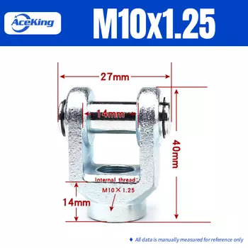Пневматические цилиндрические фитинги MDBB, Y-образный соединитель M10 M14 M18 M22 M26X1.25X1.5X2, соединительные детали