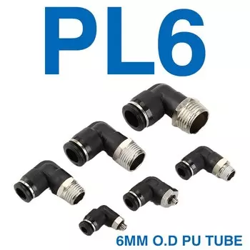 Пневматические разъемы SLTEC PL6-M5